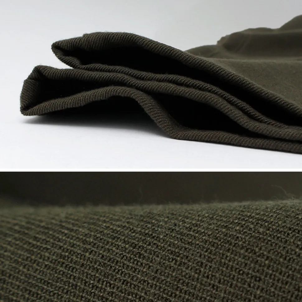 FUJITO / N.O.UN Beltless Pants Wool Serge