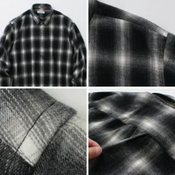FUJITO / Ring Shirt Ombre Check