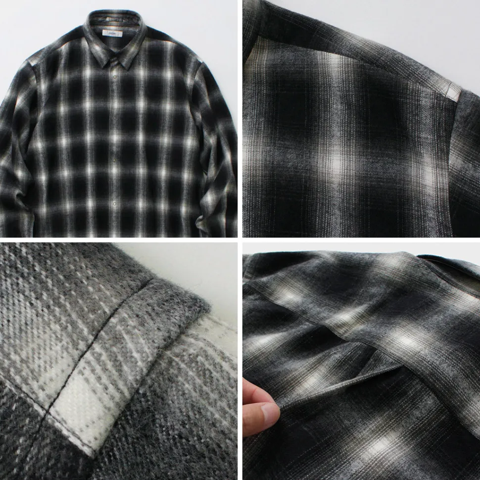 FUJITO / Ring Shirt Ombre Check