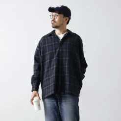 FUJITO / Ring Shirt Ombre Check