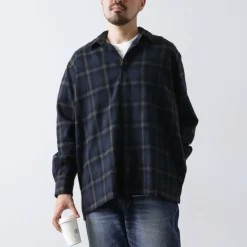 FUJITO / Ring Shirt Ombre Check