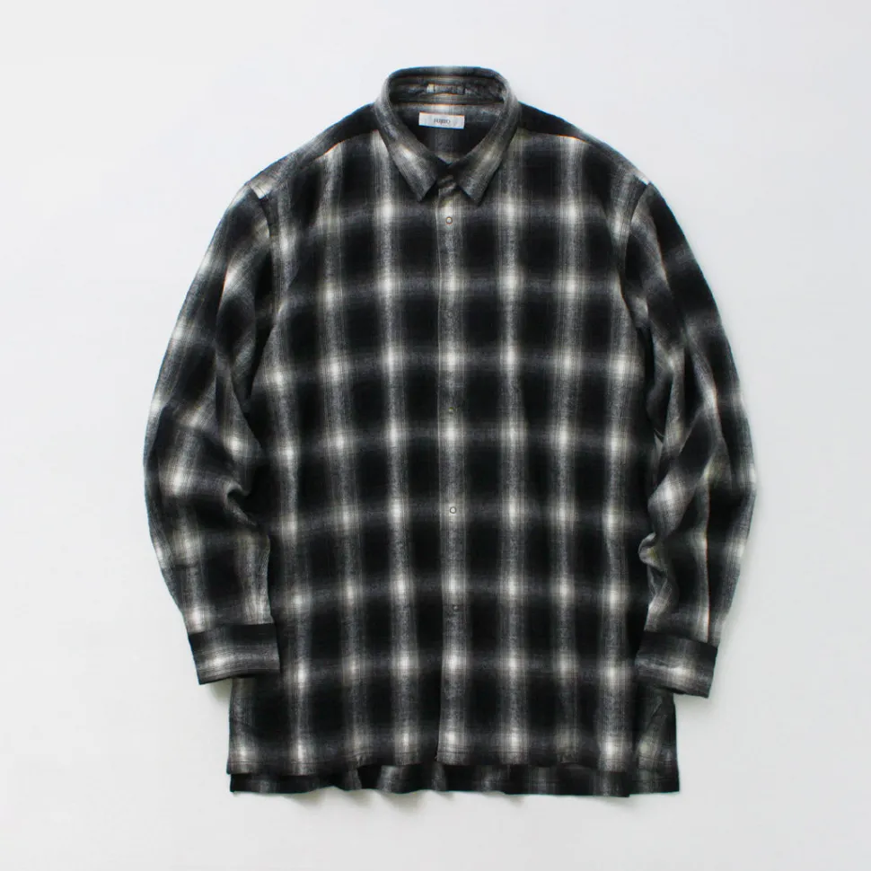 FUJITO / Ring Shirt Ombre Check