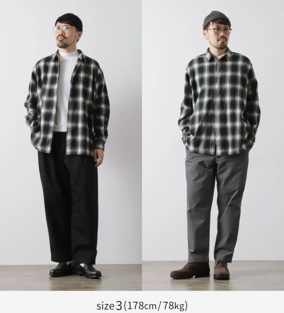 FUJITO / Ring Shirt Ombre Check