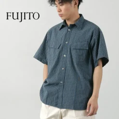 FUJITO / Short Sleeve Fatigue Shirt