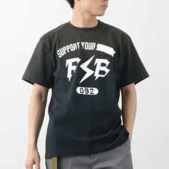 FUJITO / Short Sleeve T-Shirt Impulse Logo Vintage Finish