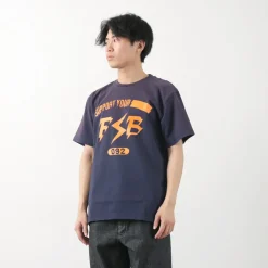 FUJITO / Short Sleeve T-Shirt Impulse Logo Vintage Finish