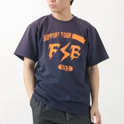 FUJITO / Short Sleeve T-Shirt Impulse Logo Vintage Finish