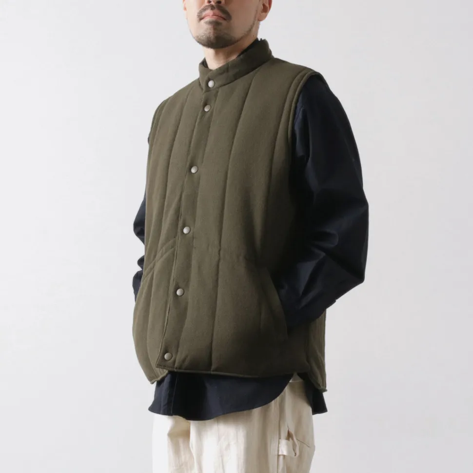 FUJITO / Ski vest Wool serge