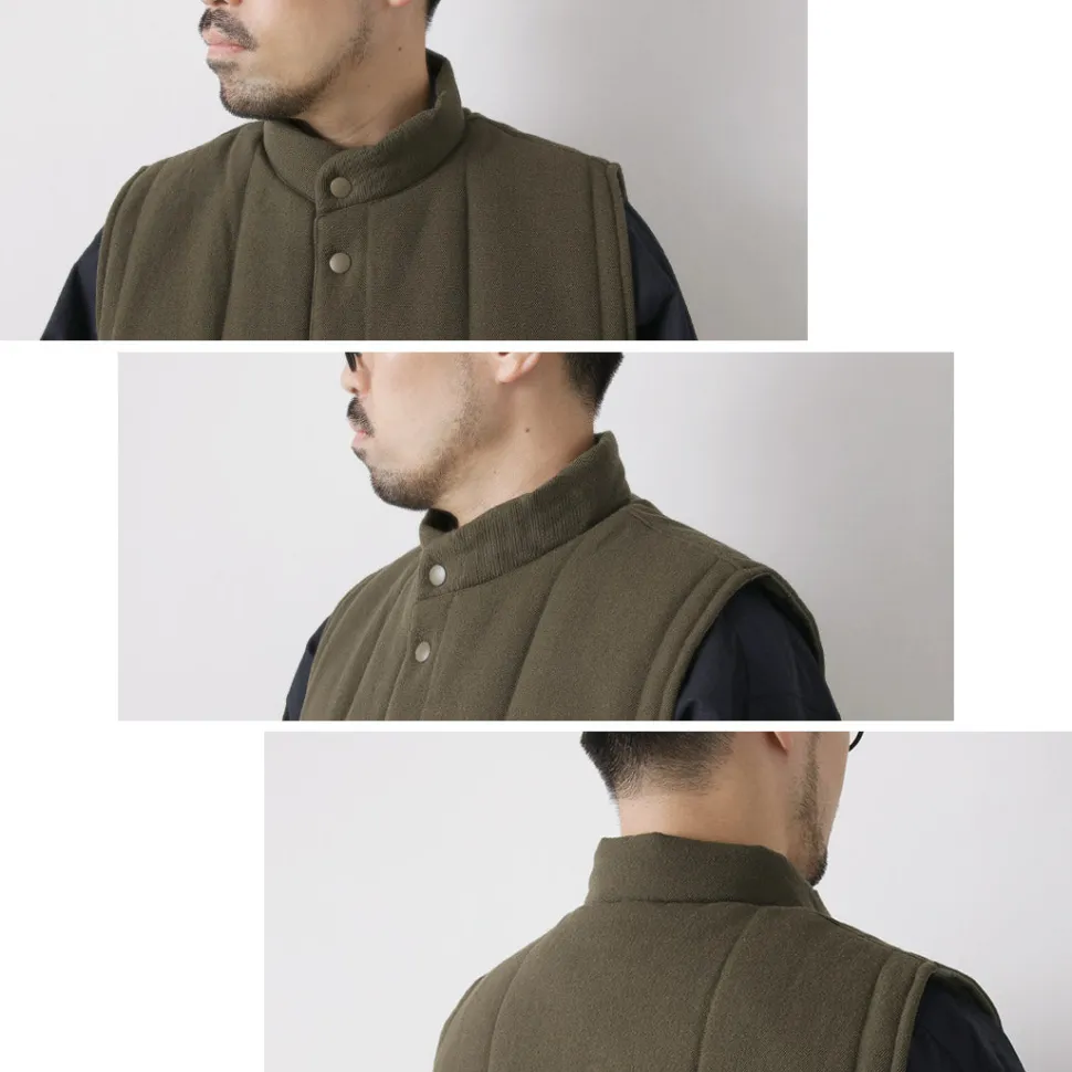 FUJITO / Ski vest Wool serge