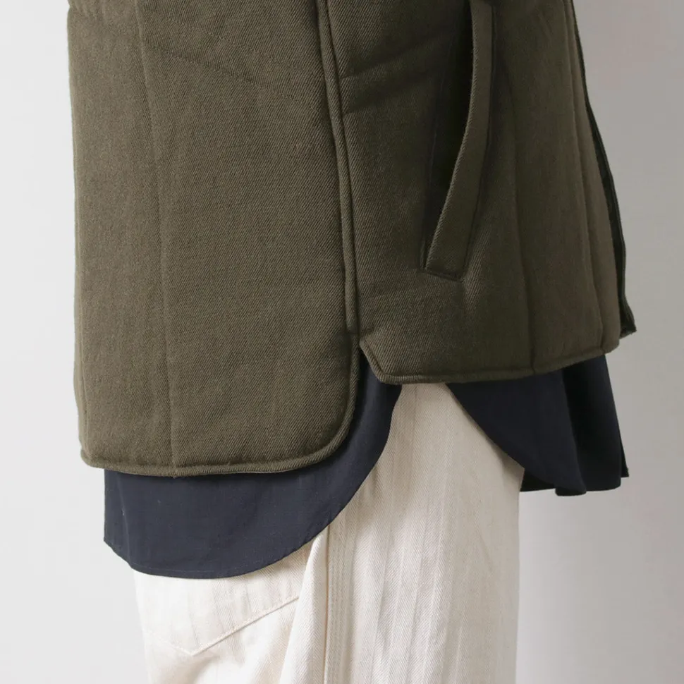 FUJITO / Ski vest Wool serge