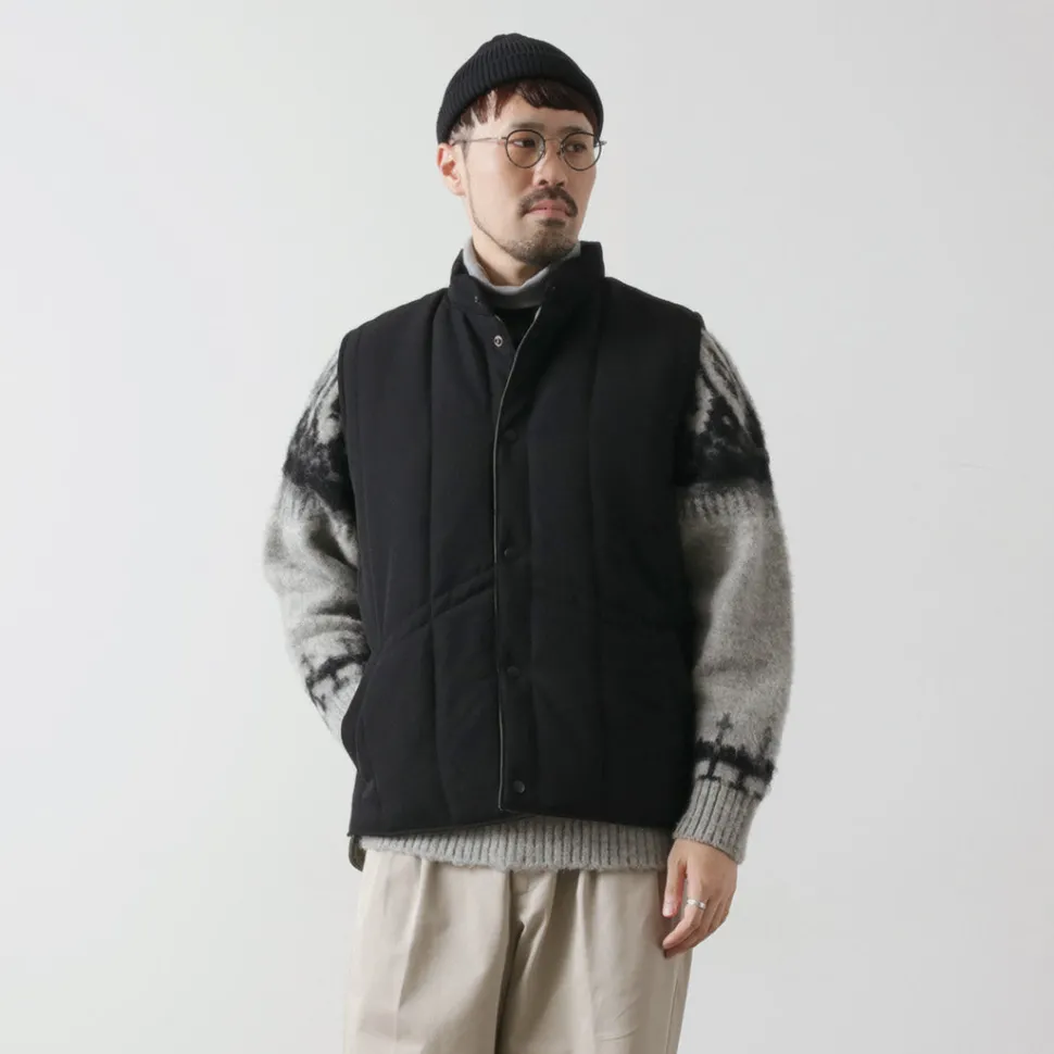 FUJITO / Ski vest Wool serge
