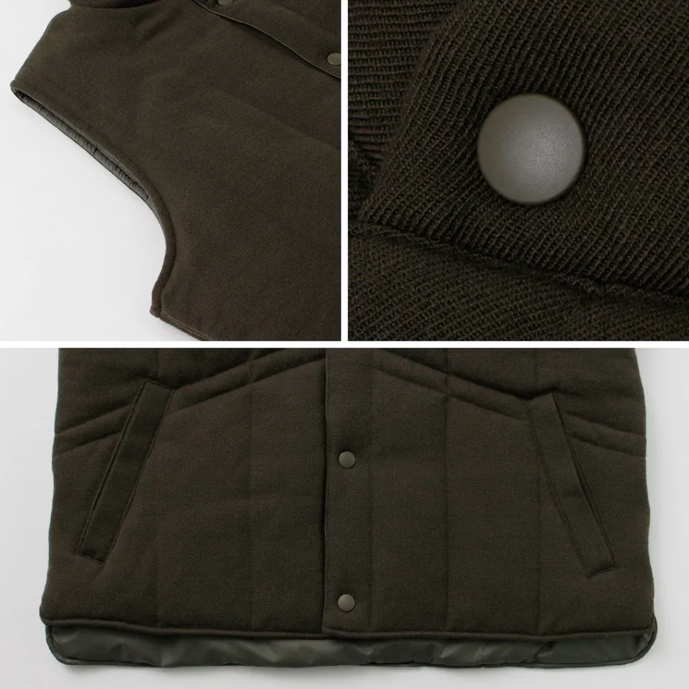 FUJITO / Ski vest Wool serge