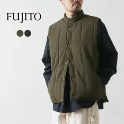 FUJITO / Ski vest Wool serge