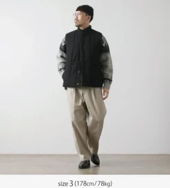 FUJITO / Ski vest Wool serge