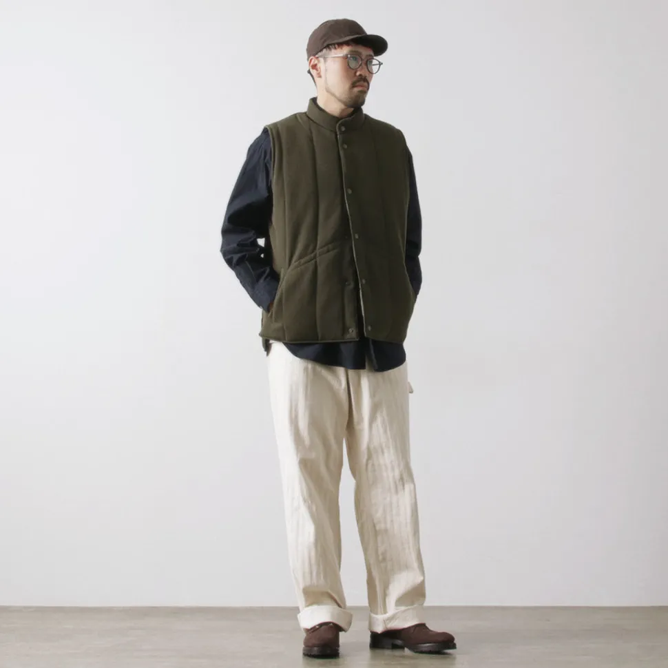 FUJITO / Ski vest Wool serge