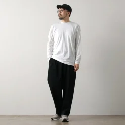 FYNELYNE ENGINEERED BY LIFILL / Cottony Long Sleeve Crew Neck T-Shirt