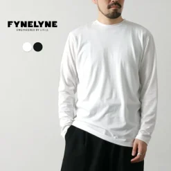FYNELYNE ENGINEERED BY LIFILL / Cottony Long Sleeve Crew Neck T-Shirt