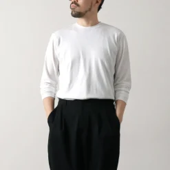 FYNELYNE ENGINEERED BY LIFILL / Cottony Long Sleeve Crew Neck T-Shirt