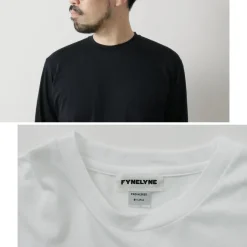 FYNELYNE ENGINEERED BY LIFILL / Cottony Long Sleeve Crew Neck T-Shirt