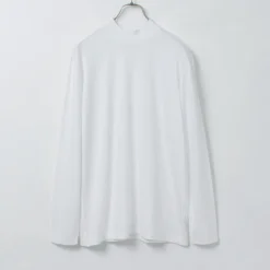 FYNELYNE ENGINEERED BY LIFILL / Cotton Long Sleeve Mock Neck T-Shirt