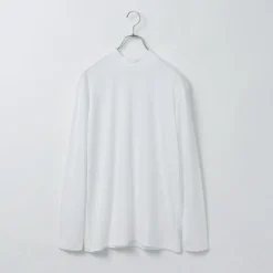 FYNELYNE ENGINEERED BY LIFILL / Cotton Long Sleeve Mock Neck T-Shirt