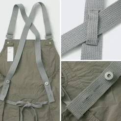 GARAGE GREEN WORKS / Danner Collaboration Cotton Nylon Buff Long Apron