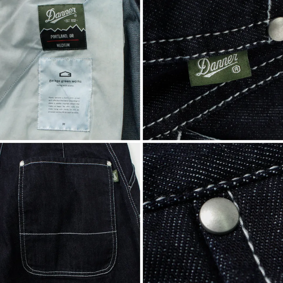GARAGE GREEN WORKS / Field 6 Pocket Denim Pants Danner Collaboration