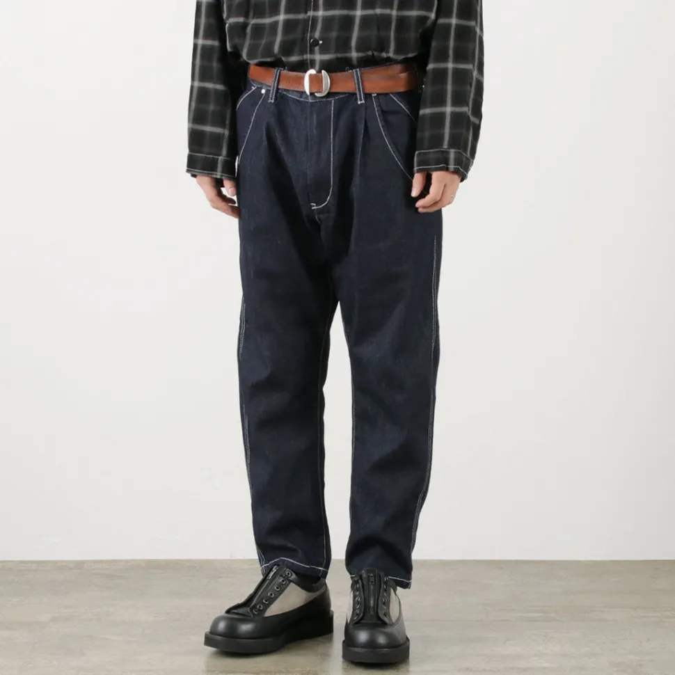 GARAGE GREEN WORKS / Field 6 Pocket Denim Pants Danner Collaboration