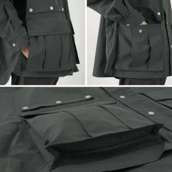 GARAGE GREEN WORKS / Wraptop Hooded Parka