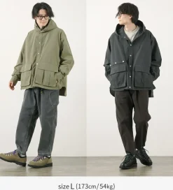 GARAGE GREEN WORKS / Wraptop Hooded Parka