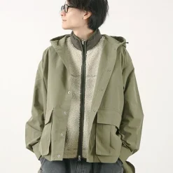 GARAGE GREEN WORKS / Wraptop Hooded Parka