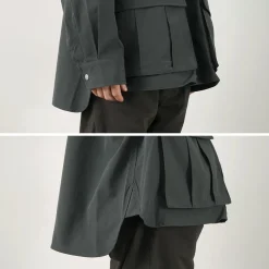 GARAGE GREEN WORKS / Wraptop Hooded Parka