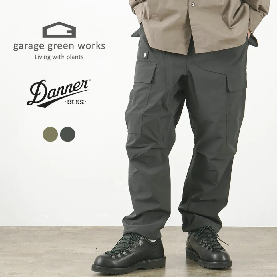 GARAGE GREEN WORKS / Wraptop 6 Pocket Cargo Pants