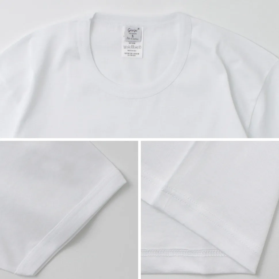 GICIPI / Annone Crew Neck Basic T-Shirt