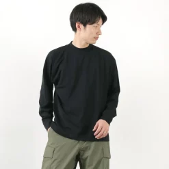 GICIPI / BACCALA Crew Neck Relaxed Fit Long Sleeve T-Shirt