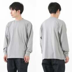 GICIPI / BACCALA Crew Neck Relaxed Fit Long Sleeve T-Shirt