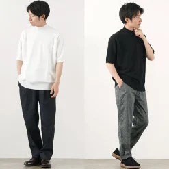 GICIPI / Calamaro Mock neck Relaxed fit Knit and sew