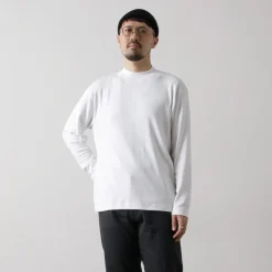 GICIPI / Delfino Crew Neck Basic Fit Long Sleeve Cut and Sewn