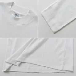 GICIPI / Delfino Crew Neck Basic Fit Long Sleeve Cut and Sewn