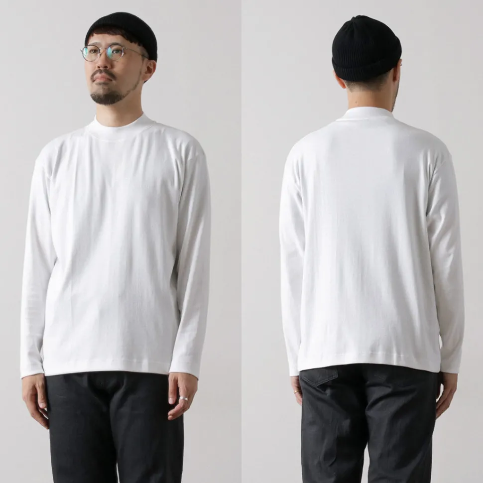 GICIPI / Delfino Crew Neck Basic Fit Long Sleeve Cut and Sewn