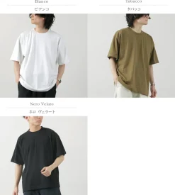 GICIPI / GRANCHIO Crew Neck Relaxed Fit T-Shirt