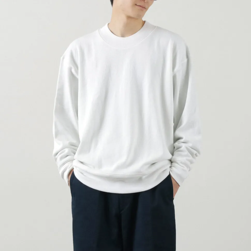 GICIPI / ORSO Crew Neck Ribbed Long Sleeve Milano Rib Knit Sewn