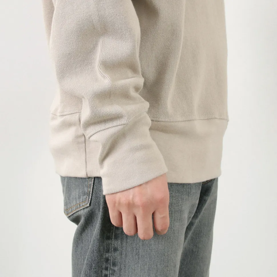 GICIPI / ORSO Crew Neck Ribbed Long Sleeve Milano Rib Knit Sewn