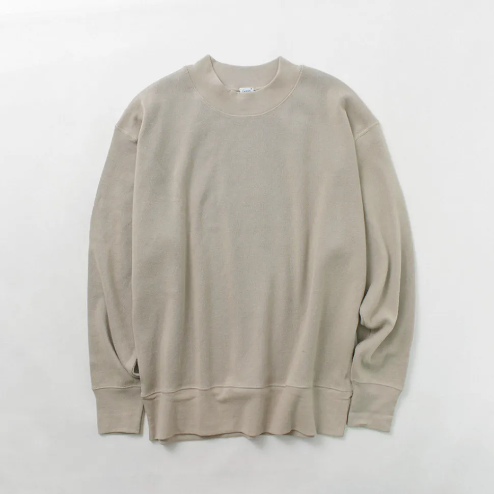 GICIPI / ORSO Crew Neck Ribbed Long Sleeve Milano Rib Knit Sewn