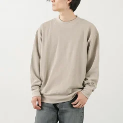 GICIPI / ORSO Crew Neck Ribbed Long Sleeve Milano Rib Knit Sewn