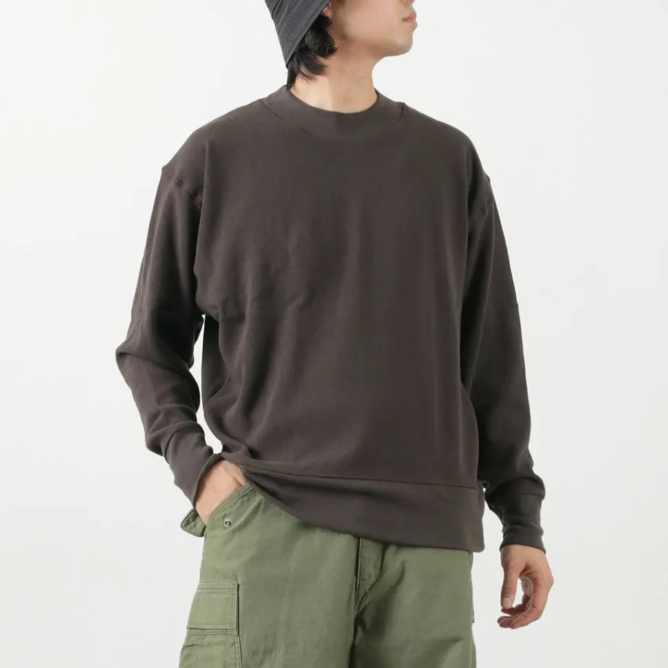 GICIPI / ORSO Crew Neck Ribbed Long Sleeve Milano Rib Knit Sewn