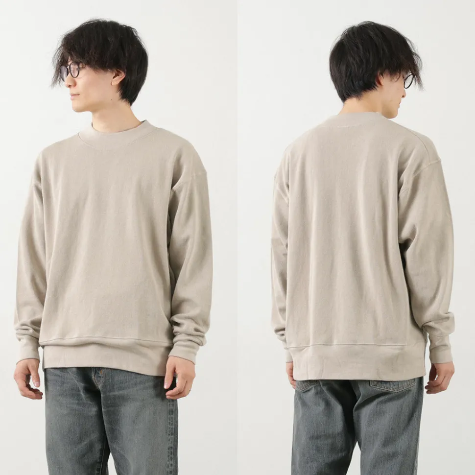 GICIPI / ORSO Crew Neck Ribbed Long Sleeve Milano Rib Knit Sewn