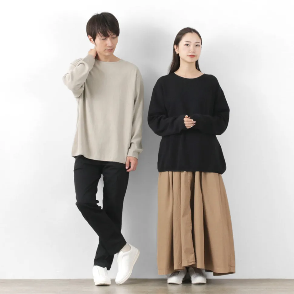 GICIPI / PITONE Boat Neck Wide Fit Milano Rib Knit sewn