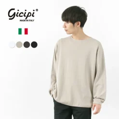 GICIPI / PITONE Boat Neck Wide Fit Milano Rib Knit sewn