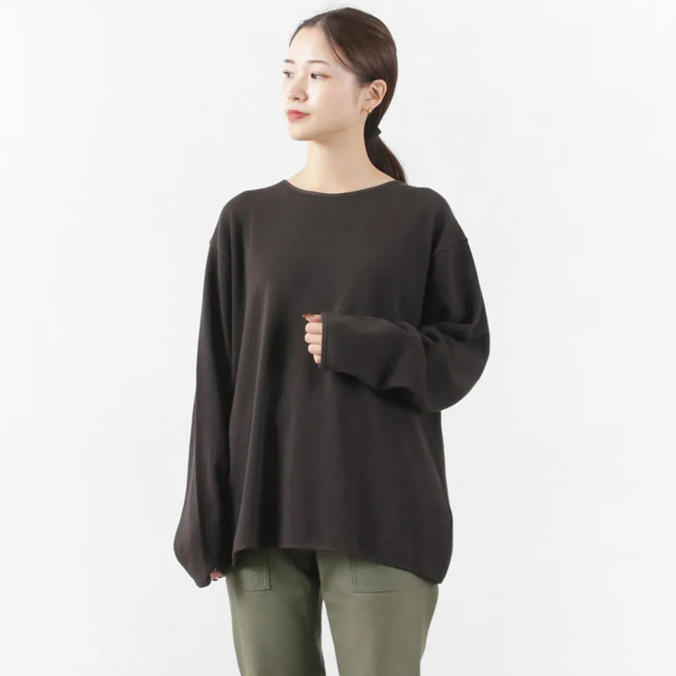 GICIPI / PITONE Boat Neck Wide Fit Milano Rib Knit sewn